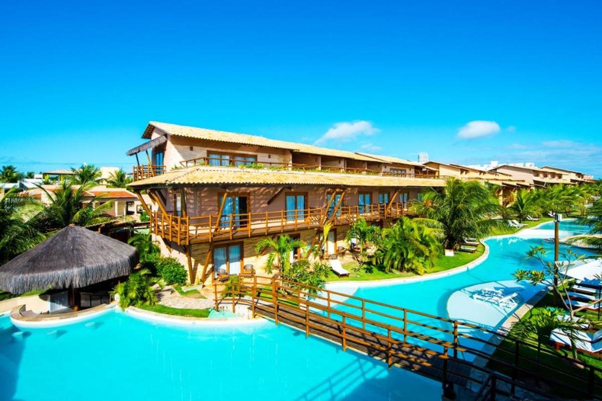 Praia Bonita Resort & Conventions - Praia De Camurupim Tabatinga  Eksteriør billede