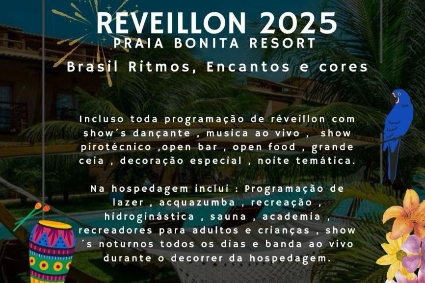 Praia Bonita Resort & Conventions - Praia De Camurupim Tabatinga  Eksteriør billede